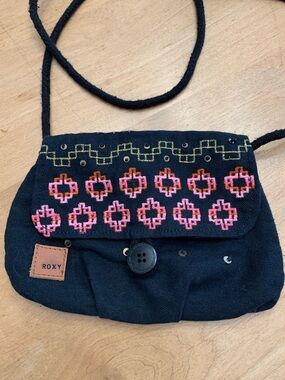 Roxy Embroidered Boho Crossbody Bag